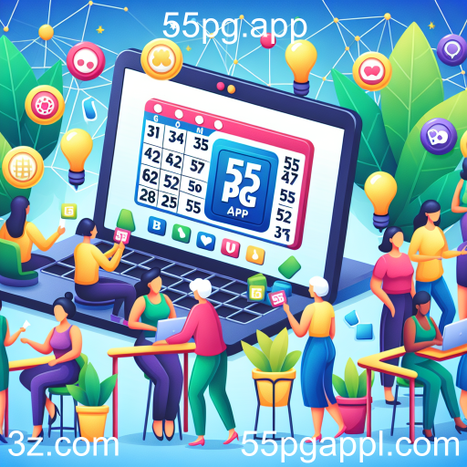 Descubra a Diversão do Bingo Online no 55pg.app